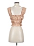 Le Lis Tan Sleeveless Blouse Size S - photo 2