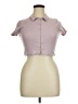 Full Tilt Pink Short Sleeve Blouse Size XL - photo 1