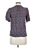 Amazon Essentials 100% Viscose Blue Short Sleeve Blouse Size M - photo 2