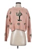 Wild Honey Floral Pink Pullover Sweater Size S - photo 1