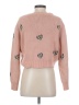 Wild Honey Floral Pink Pullover Sweater Size S - photo 2