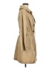 Le Lis 100% Cotton Tan Trenchcoat Size L - photo 4