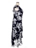 Suite 7 100% Polyester Black Blue Casual Dress Size 14 - photo 4