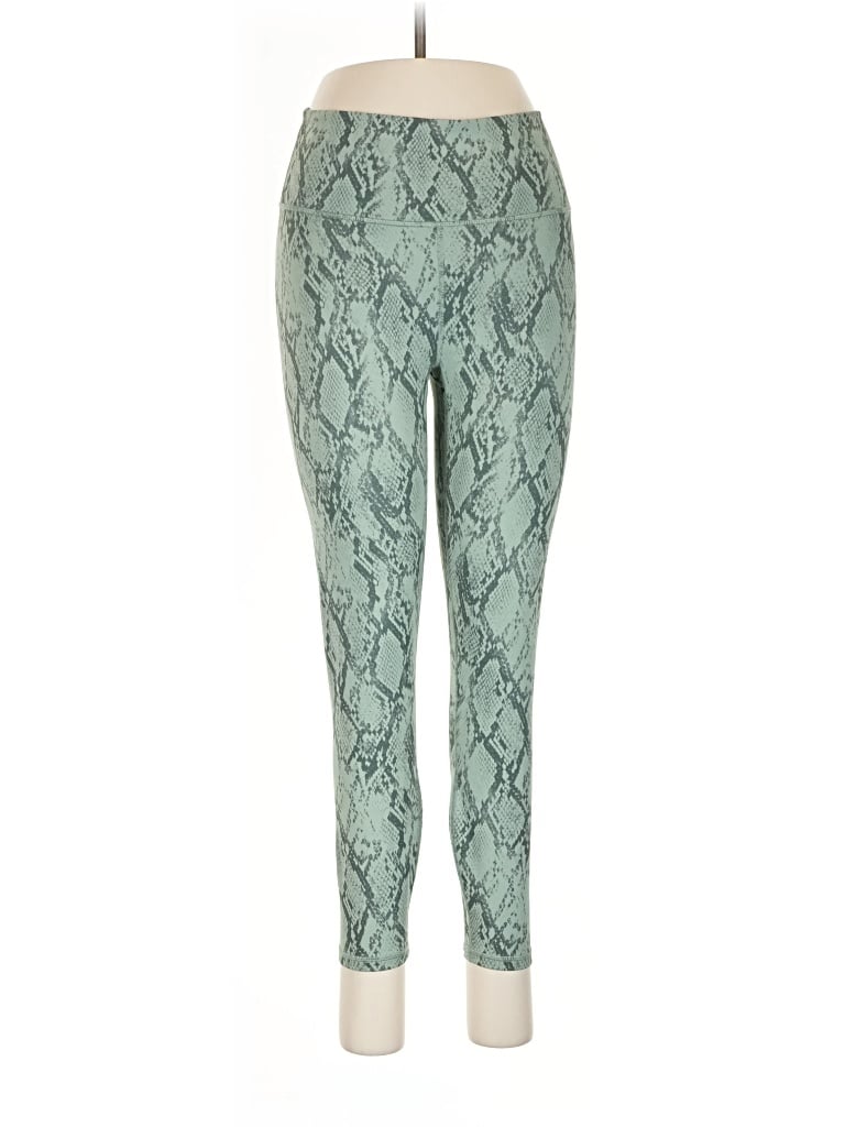 Pre-owned Fabletics Leggings In Green