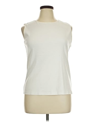 Christopher & Banks Sleeveless T-Shirt (view 1)