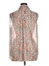Liz Claiborne 100% Polyester Floral Orange Sleeveless Blouse Size 1X - photo 2