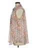 Liz Claiborne 100% Polyester Floral Orange Sleeveless Blouse Size 1X - photo 5