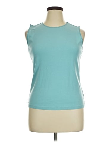 Christopher & Banks Sleeveless T-Shirt (view 1)