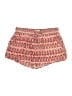 Joie 100% Silk Print Red Shorts Size XS - photo 1