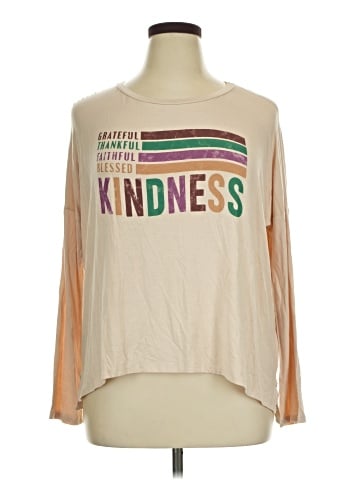 Hem & Thread Long Sleeve T-Shirt (view 1)