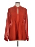 Daisy Fuentes 100% Polyester Red Long Sleeve Blouse Size L - photo 1