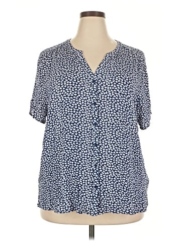 Amazon Essentials Short Sleeve Blouse (view 1)