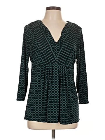 Daisy Fuentes 3/4 Sleeve Blouse (view 1)