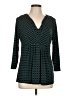 Daisy Fuentes Teal 3/4 Sleeve Blouse Size L - photo 1