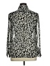 The Kooples 100% Polyester Animal Print Silver Long Sleeve Blouse Size XL (4) - photo 2