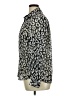 The Kooples 100% Polyester Animal Print Silver Long Sleeve Blouse Size XL (4) - photo 5