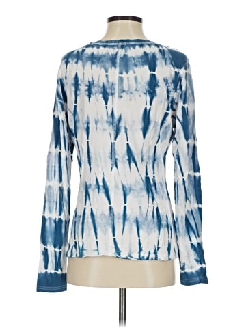 Blue Saks Fifth Avenue Long Sleeve T-Shirt (view 2)