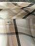 Unbranded Plaid Ivory Long Sleeve Blouse Size S - photo 7