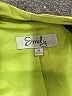 Emily... 100% Polyester Green Blazer Size 16 - photo 6