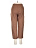 Everlane Chevron-herringbone Brown Casual Pants Size M - photo 2
