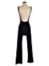 Shein Solid Black Jumpsuit Size 2 - photo 2