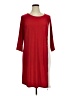 Nina Leonard Color Block Red Casual Dress Size 1X - photo 1