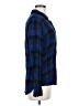 Rails 100% Rayon Plaid Blue Long Sleeve Button-Down Shirt Size M - photo 4