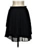 Joie 100% Polyester Solid Black Formal Skirt Size 2 - photo 1