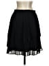 Joie 100% Polyester Solid Black Formal Skirt Size 2 - photo 2