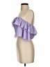 Shein Purple Sleeveless Blouse Size S - photo 5