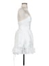 Lulus 100% Polyester White Cocktail Dress Size S - photo 4