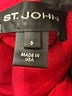 St. John Solid Red Blazer Size 6 - photo 7