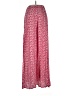 AaKaa 100% Rayon Red Casual Pants Size M - photo 2
