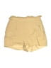 Shein 100% Cotton Yellow Shorts Size 4 - photo 1