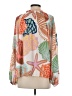 Crosby 100% Polyester Orange Long Sleeve Blouse Size XS - photo 2