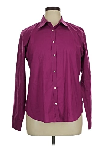 Lauren by Ralph Lauren Long Sleeve Button-Down Shirt (view 1)