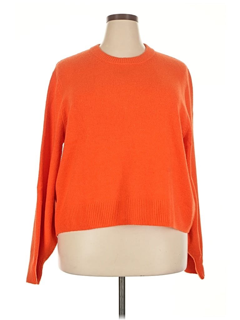 Pre-owned Gap Pullover Sweater In Orange