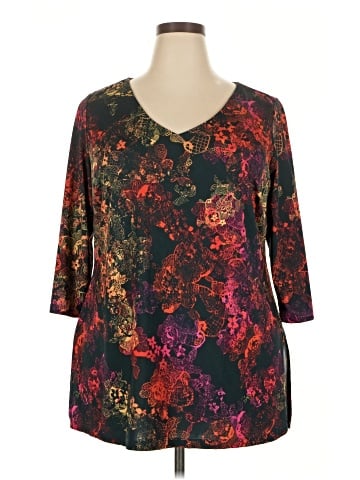 Triste 3/4 Sleeve Blouse (view 1)