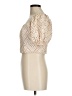 Lilly Pulitzer Gold Ivory Short Sleeve Blouse Size 6 - photo 5