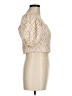 Lilly Pulitzer Gold Ivory Short Sleeve Blouse Size 6 - photo 4