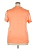 Unbranded Orange Short Sleeve Top Size 2X - photo 2