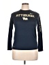Nike 100% Polyester Blue Long Sleeve Polo Size XL - photo 1
