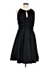 Intermix Solid Black Cocktail Dress Size 12 - photo 1