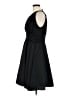 Intermix Solid Black Cocktail Dress Size 12 - photo 5