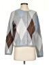 CeCe Argyle Gray Cardigan Size S - photo 1