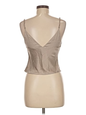 Express Sleeveless Silk Top (view 2)