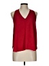 Three Eighty Two Red Sleeveless Blouse Size L - photo 1