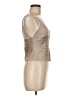 Express Tan Sleeveless Silk Top Size 8 - photo 4