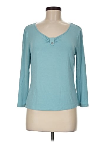 AK Anne Klein 3/4 Sleeve Top (view 1)