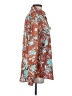 Unbranded Floral Orange Long Sleeve Blouse Size S - photo 4